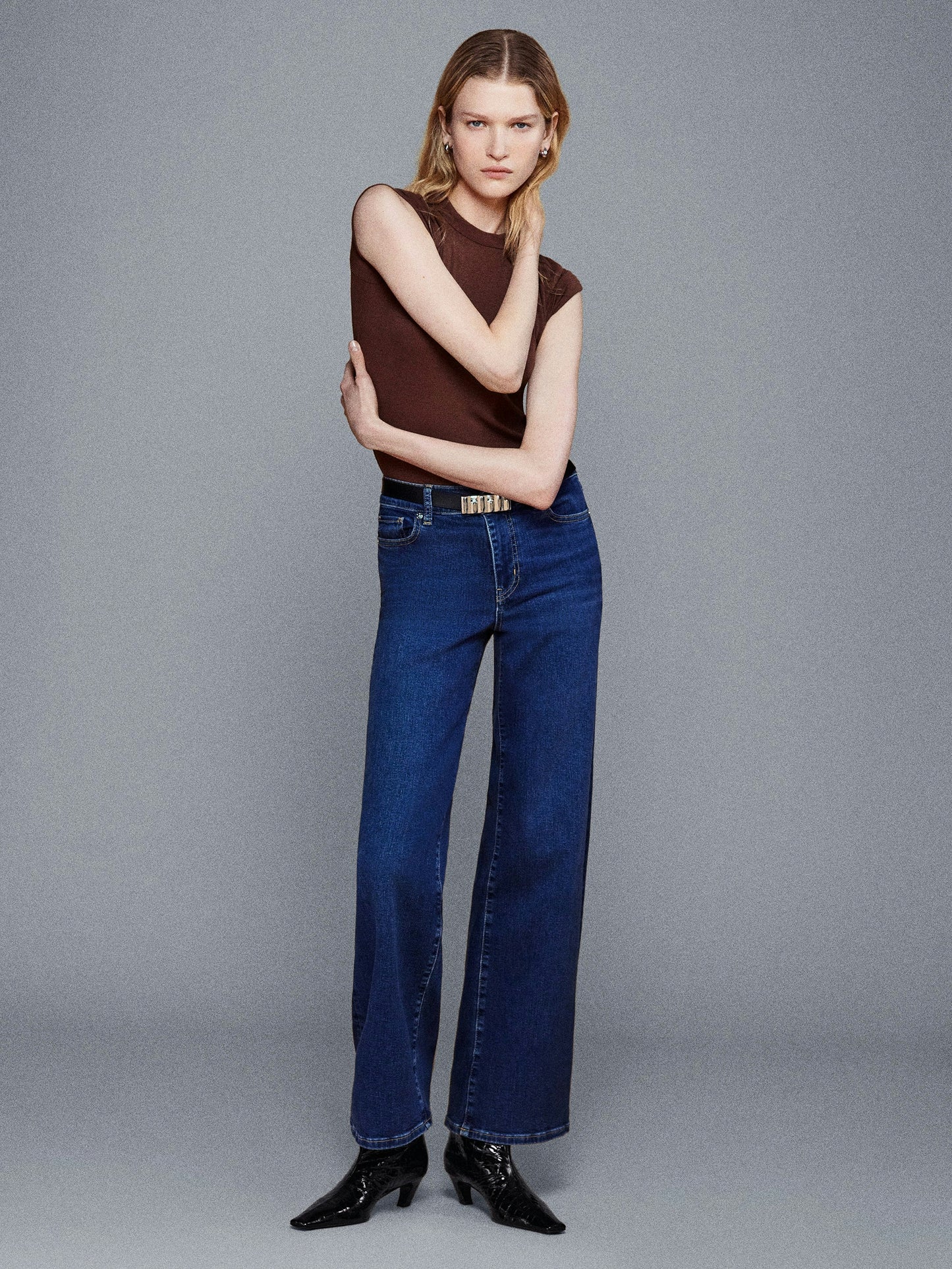 Frame Le Slim Palazzo Femme