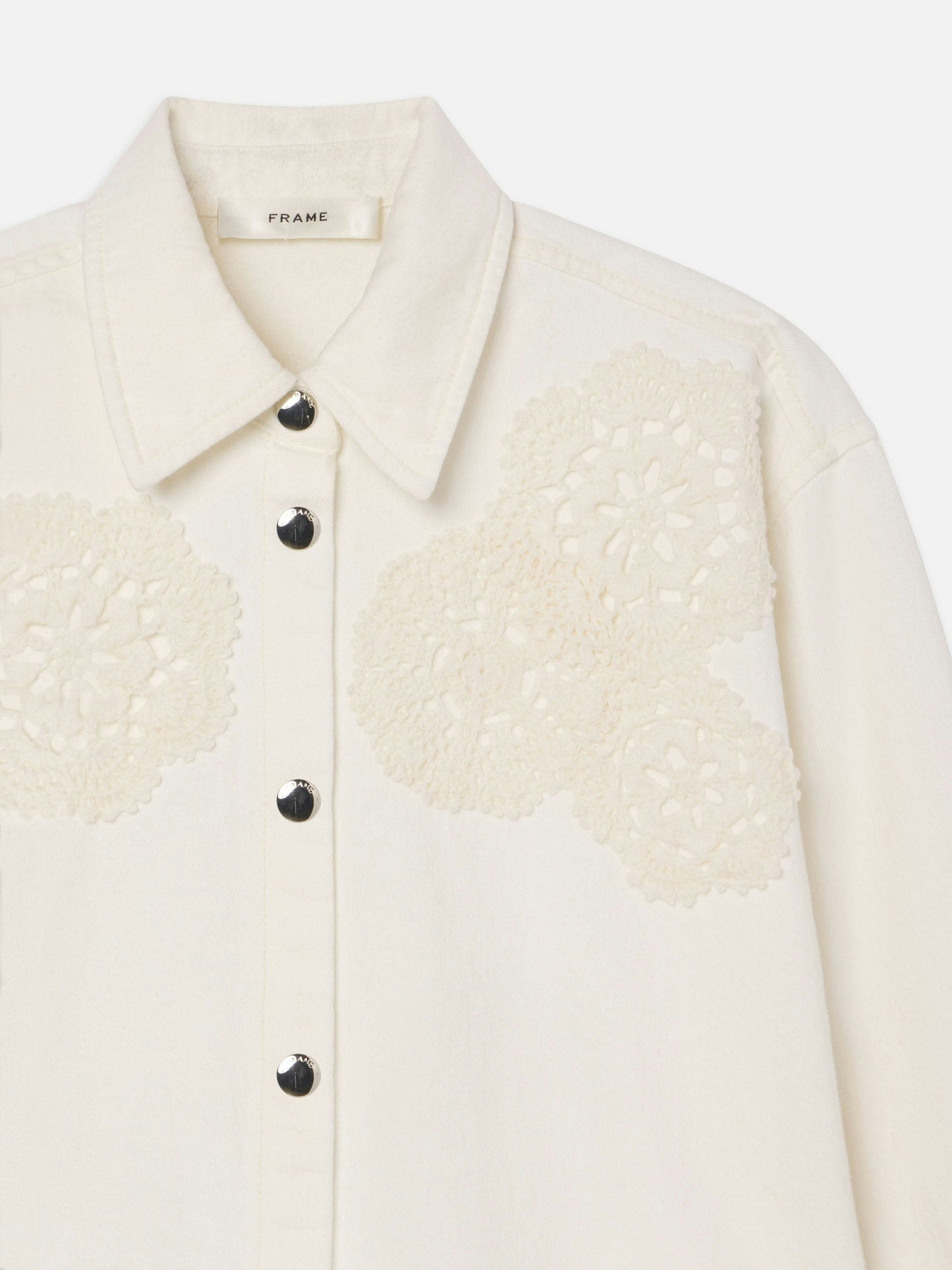 Frame The Crochet Swing Shirt