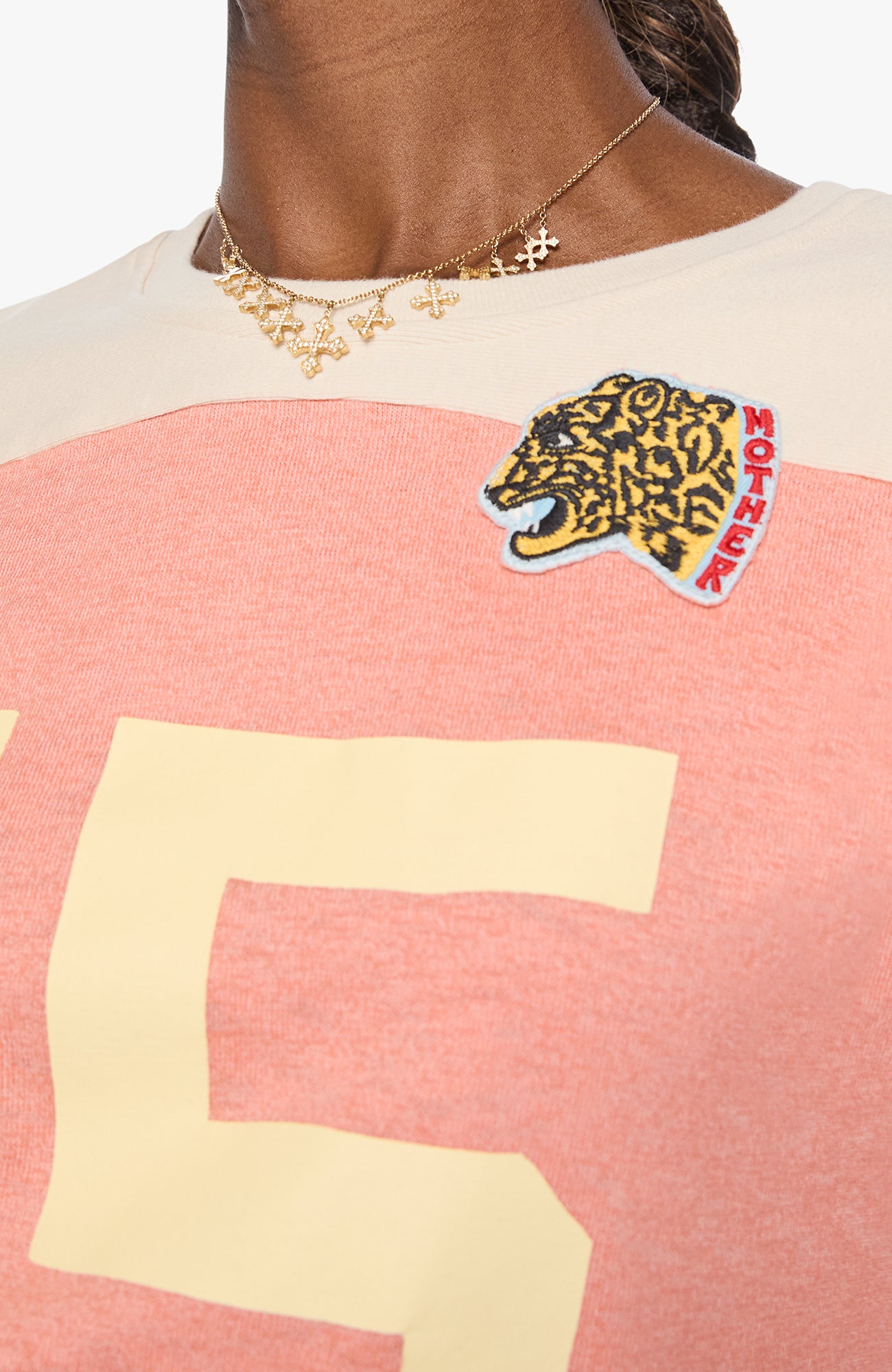 Mother LS Outfielder Catch in Terracotta