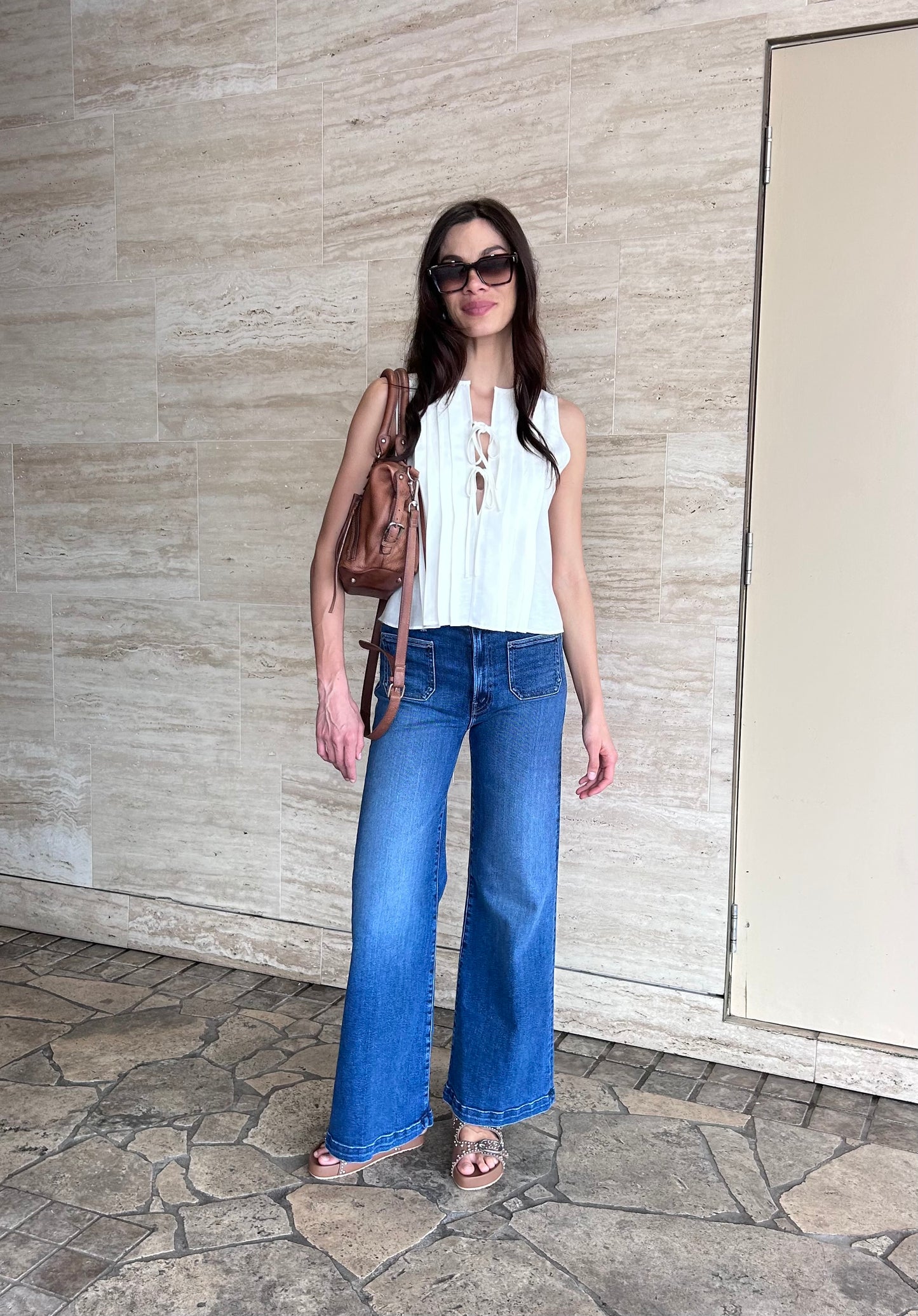 Rails Aja Tank in Ivory