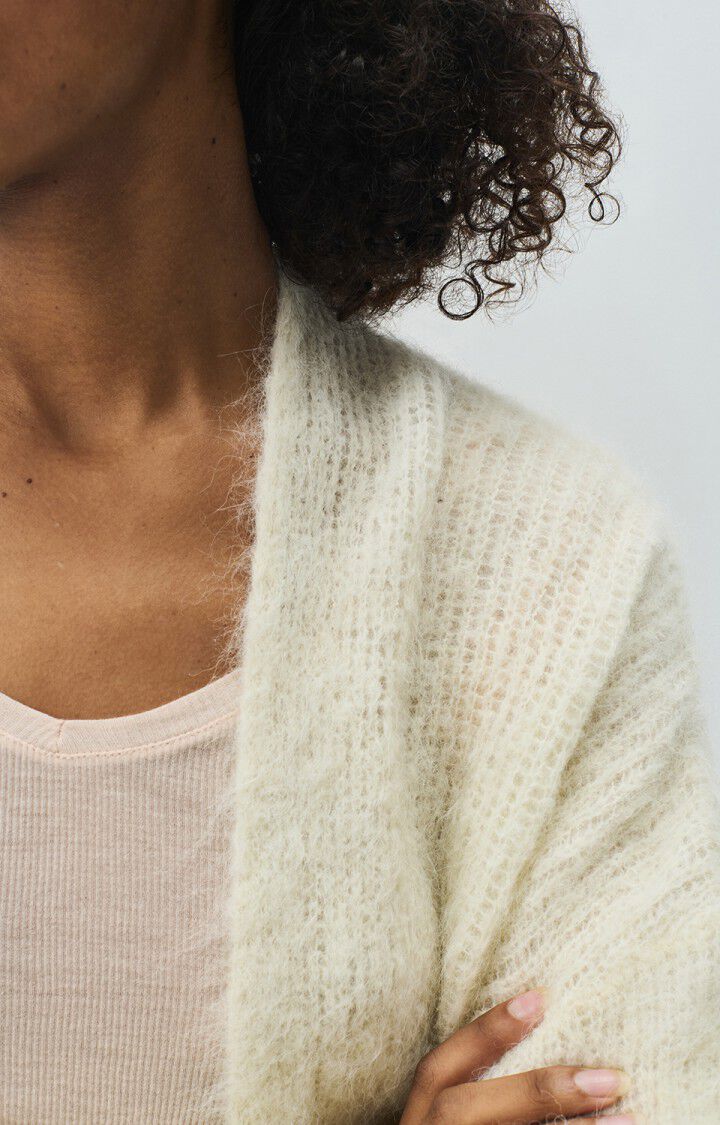 American Vintage Cardigan Mother Of Pearl