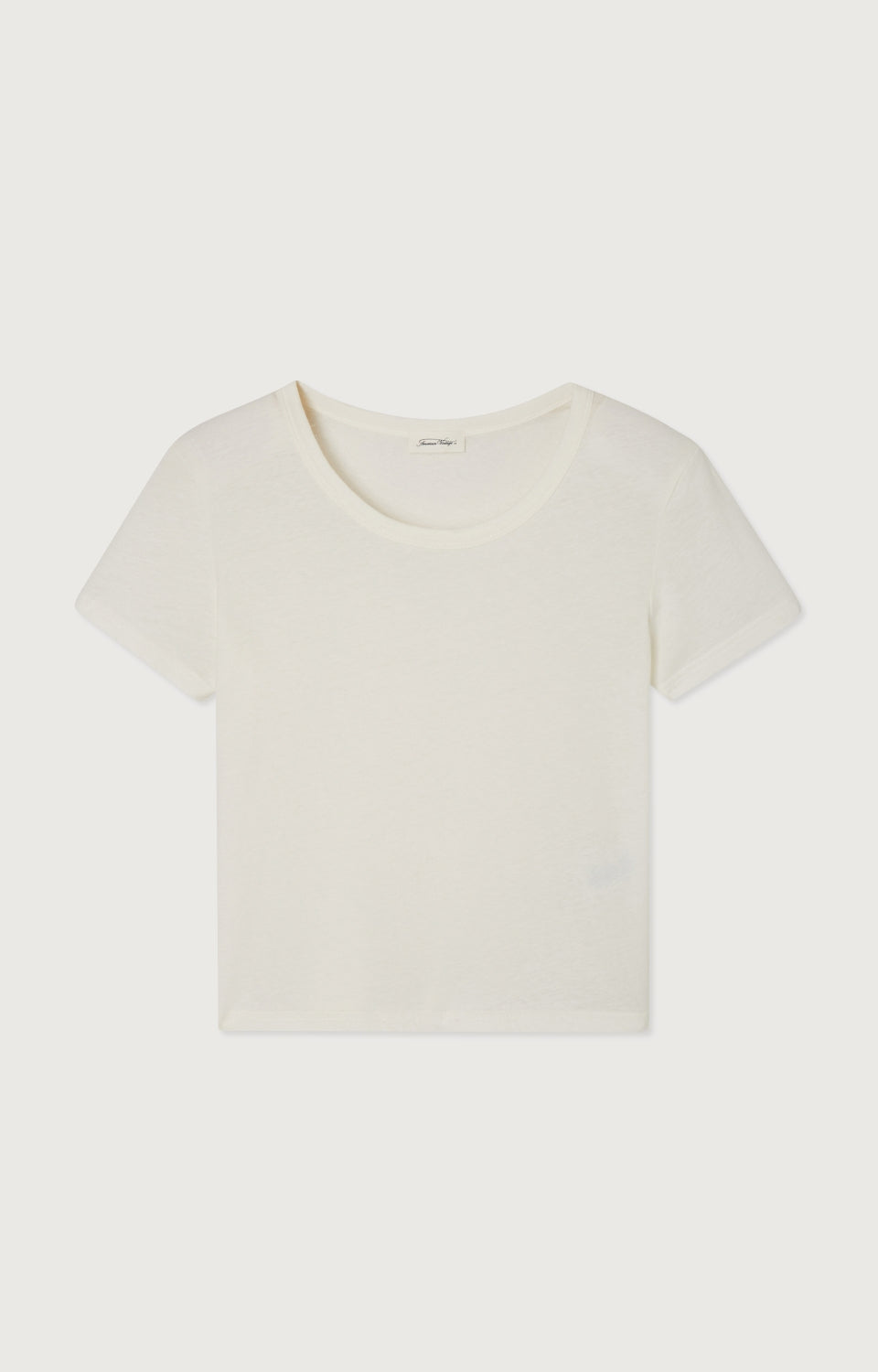 American Vintage T-Shirt Blanc/WhiteGAMI02B