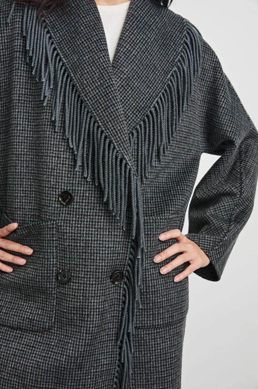 Rails Hugo Jacket Charcoal Check