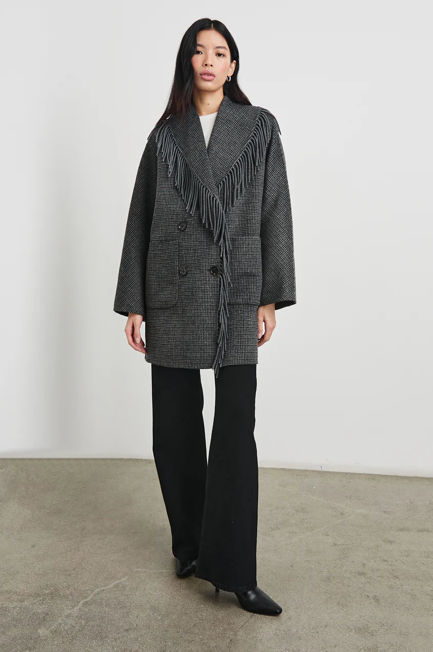 Rails Hugo Jacket Charcoal Check