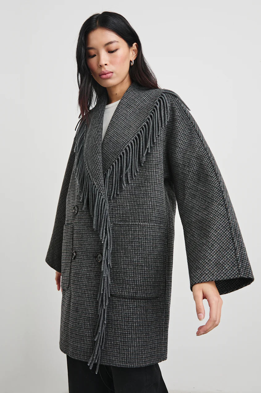 Rails Hugo Jacket Charcoal Check