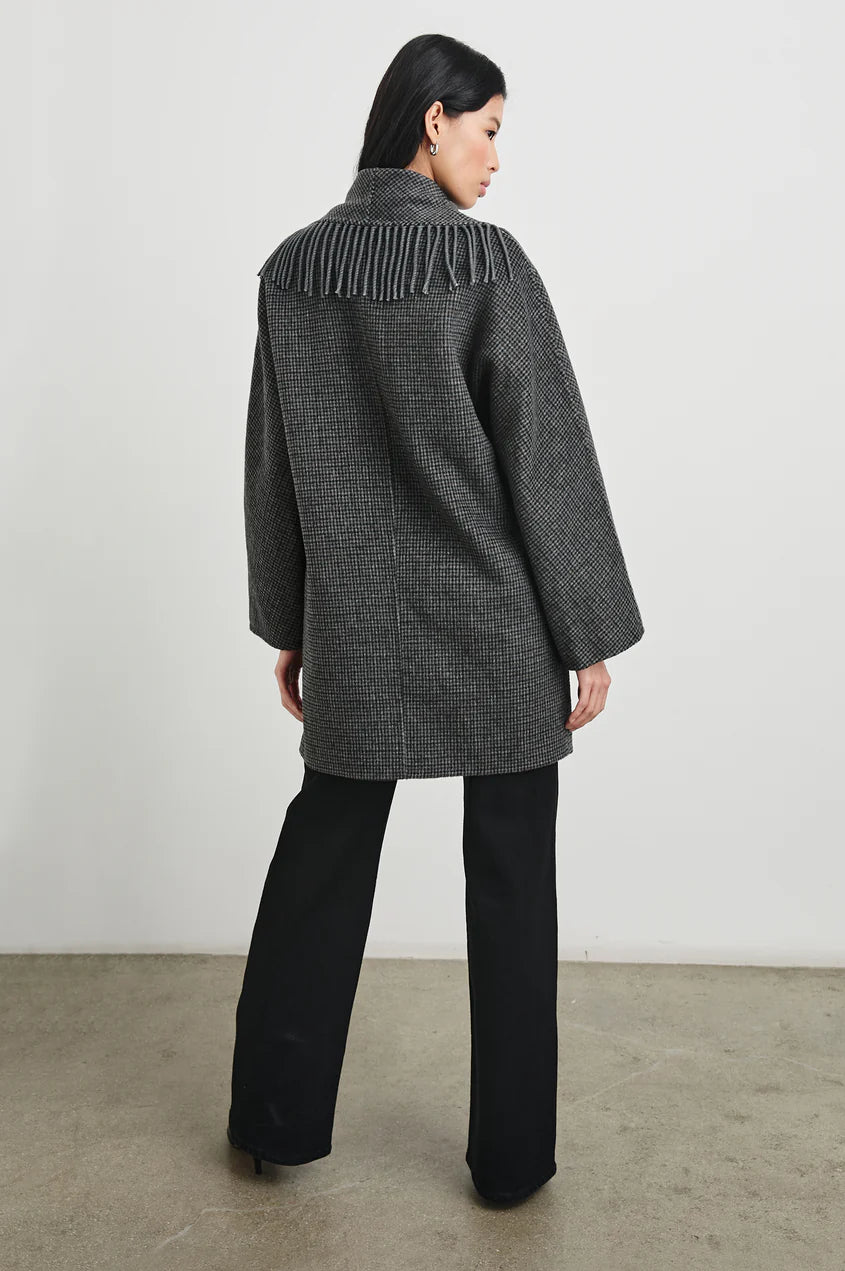 Rails Hugo Jacket Charcoal Check