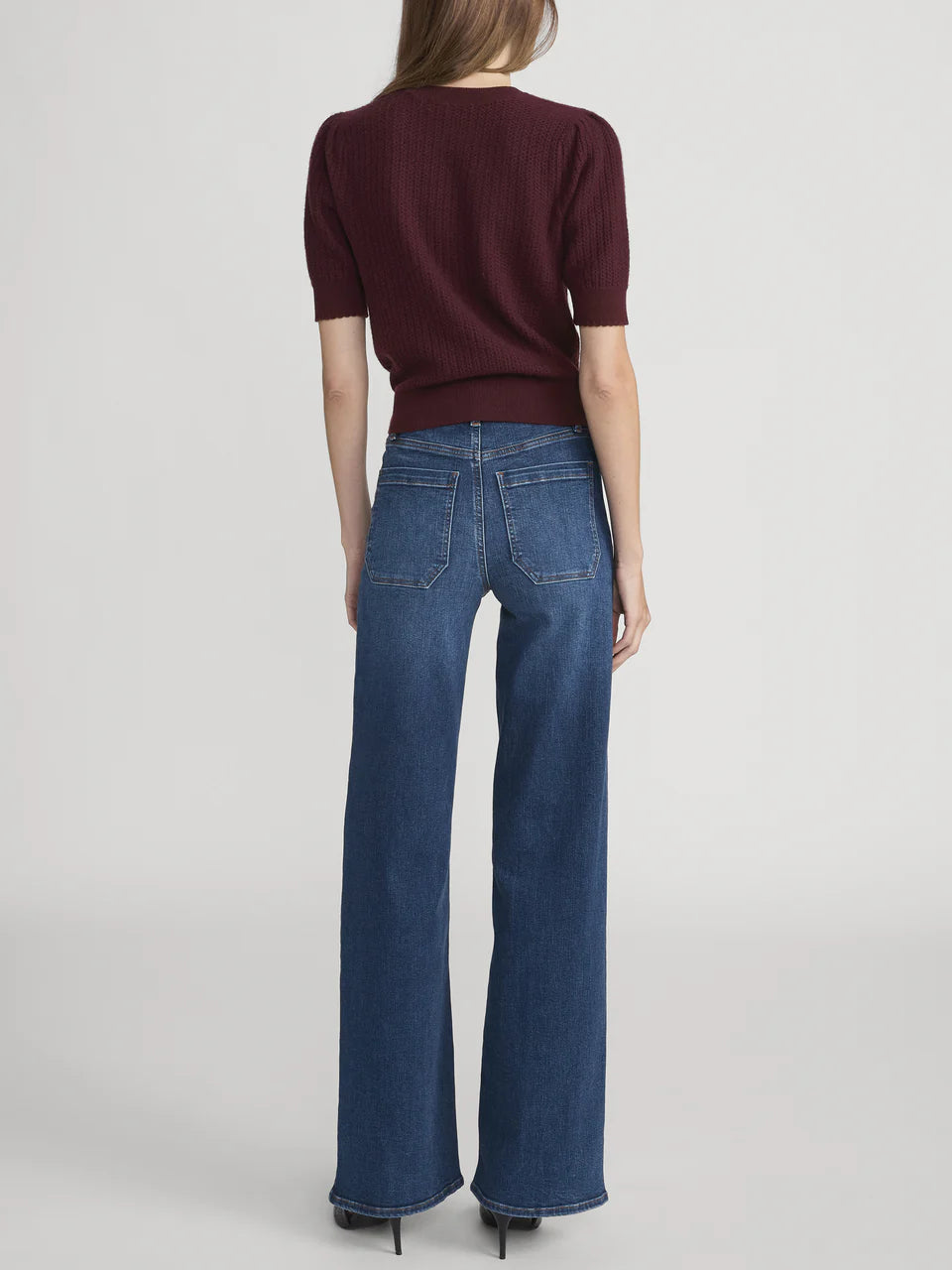 Frame Le Slim Palazzo Modernist Pocket in Savior