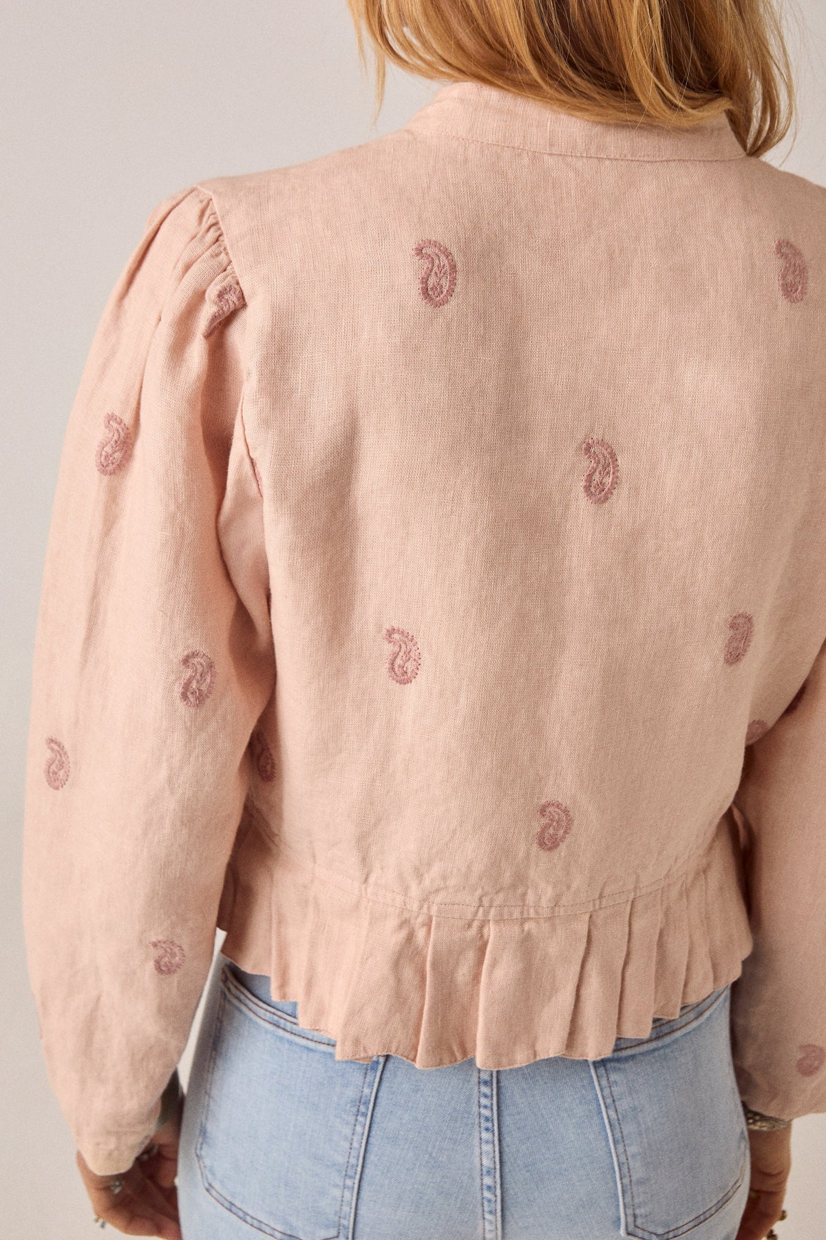 Maison Hotel Edgard Jacket in Antique Blush