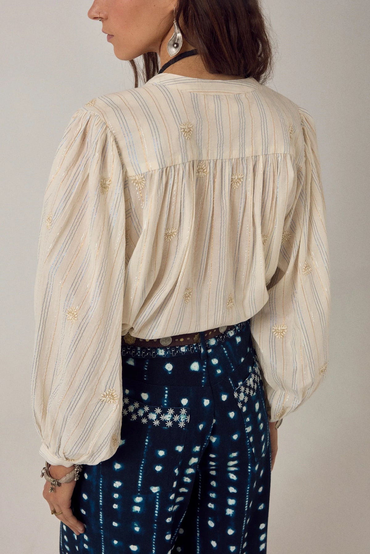 Maison Hotel Caroline Blouse in Off White