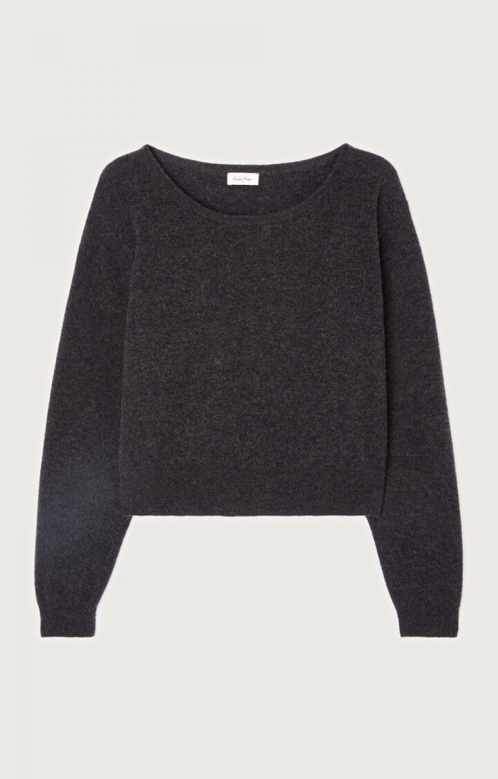 American Vintage Pullover in Charcoal Melange