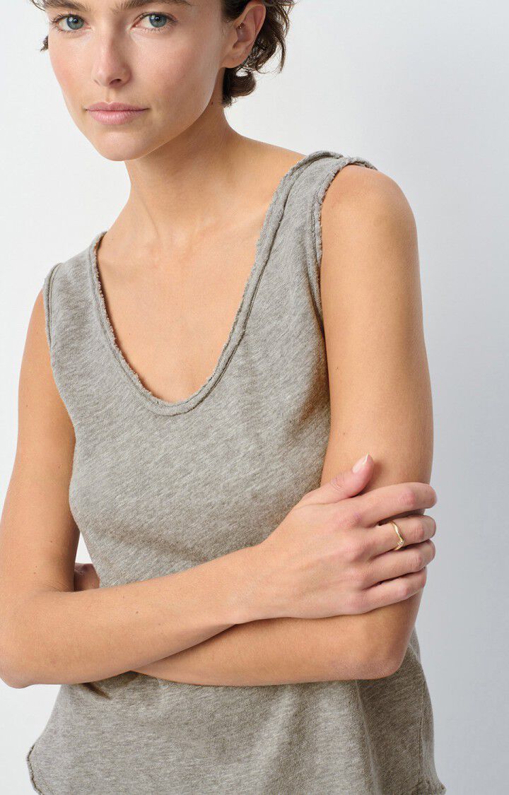 American Vintage Tank Heather Grey