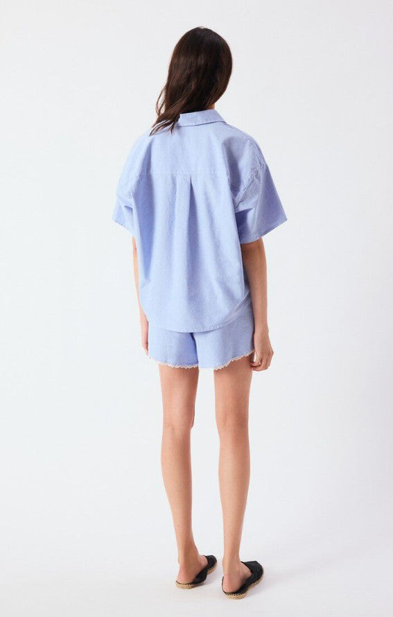 American Vintage Shirt in Azurin