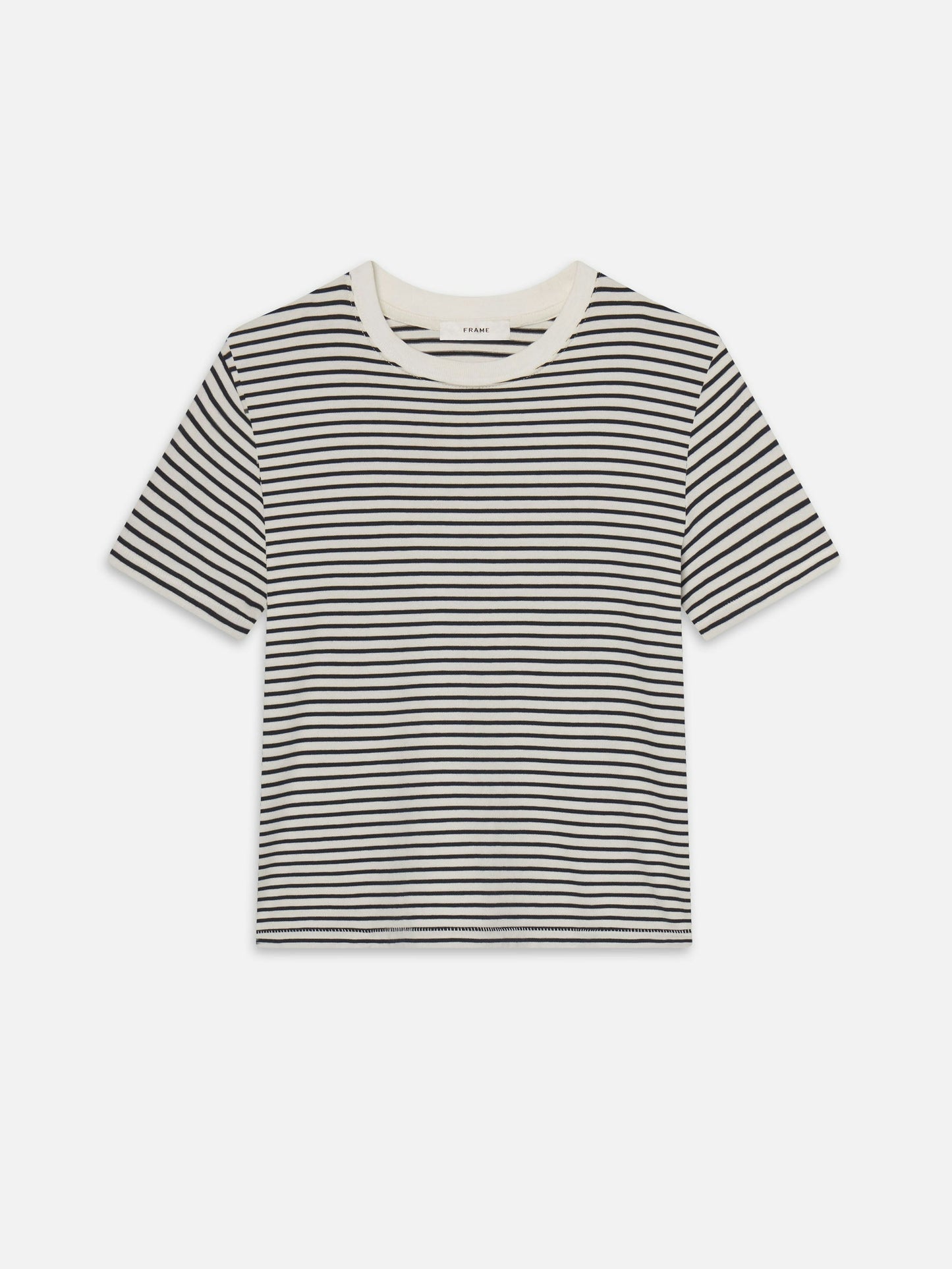 Frame The Baby Tee Navy Multi