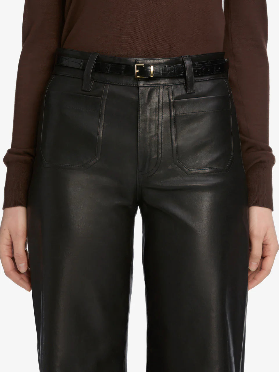Frame Leather Le Slim Modernist