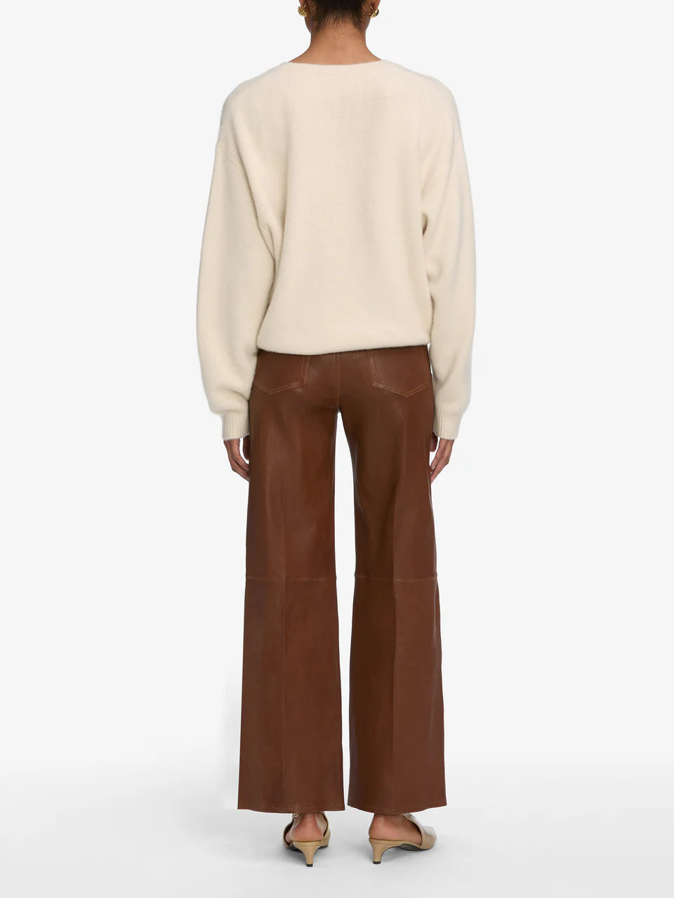 Frame Le Slim Palazzo Leather