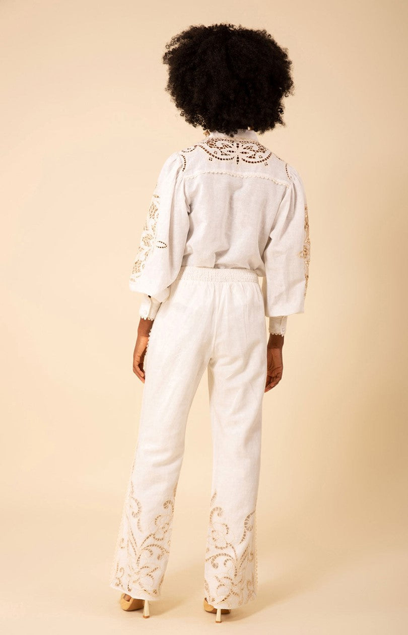 Hale Bob Amy Linen Pant