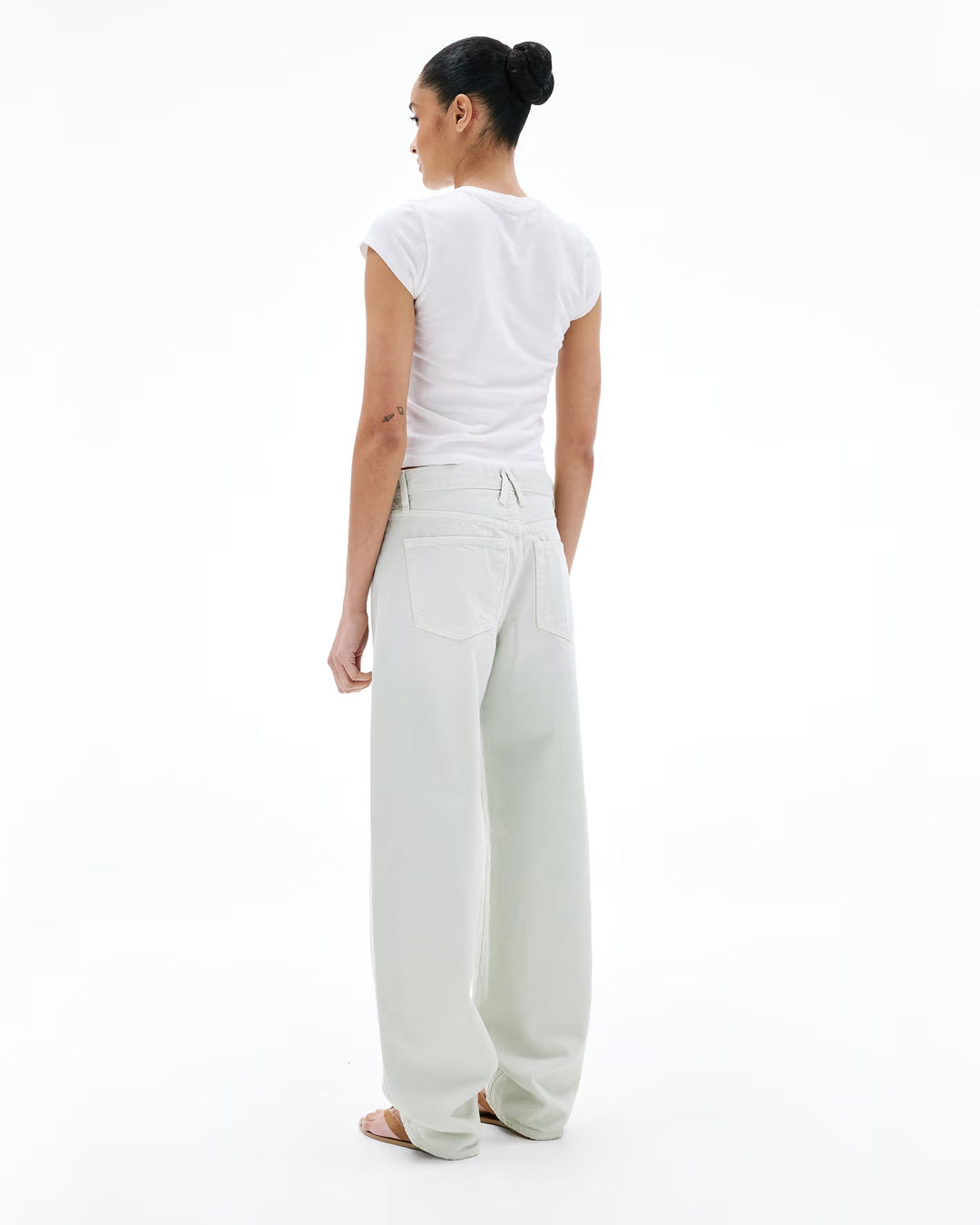 SLVRLAKE Tess Long in Vintage Aloe