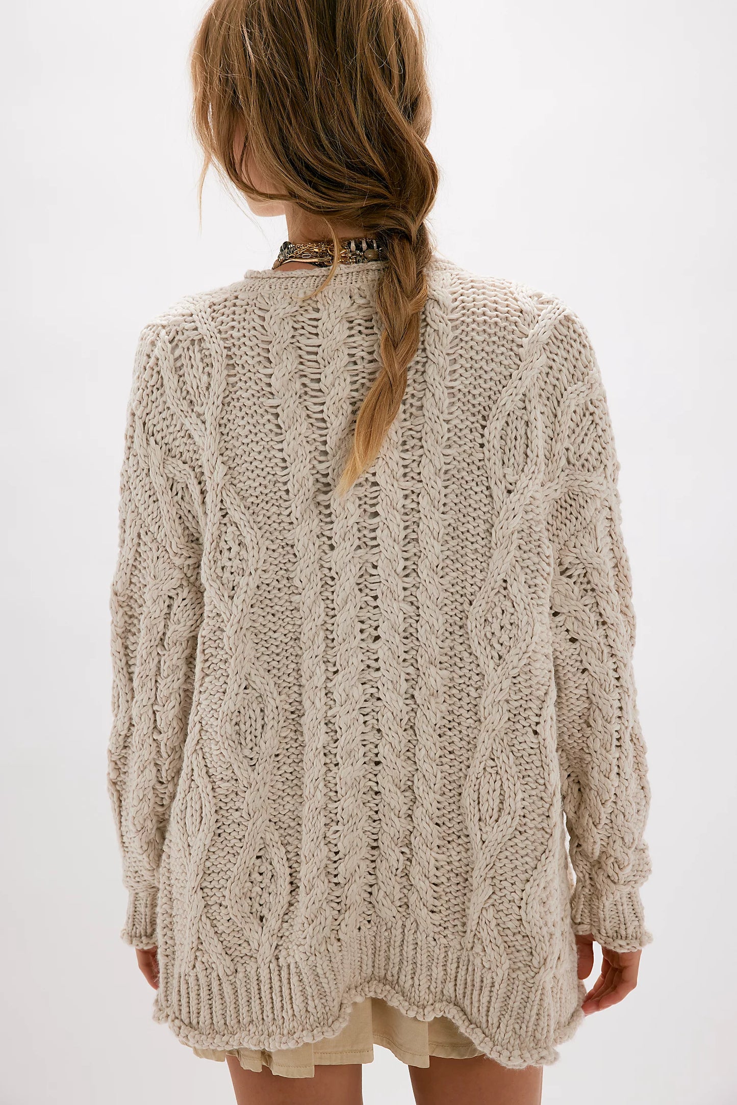 Free People Opal Cardigan in Tea