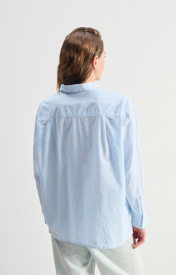 American Vintage Shirt in Vitamin Blue