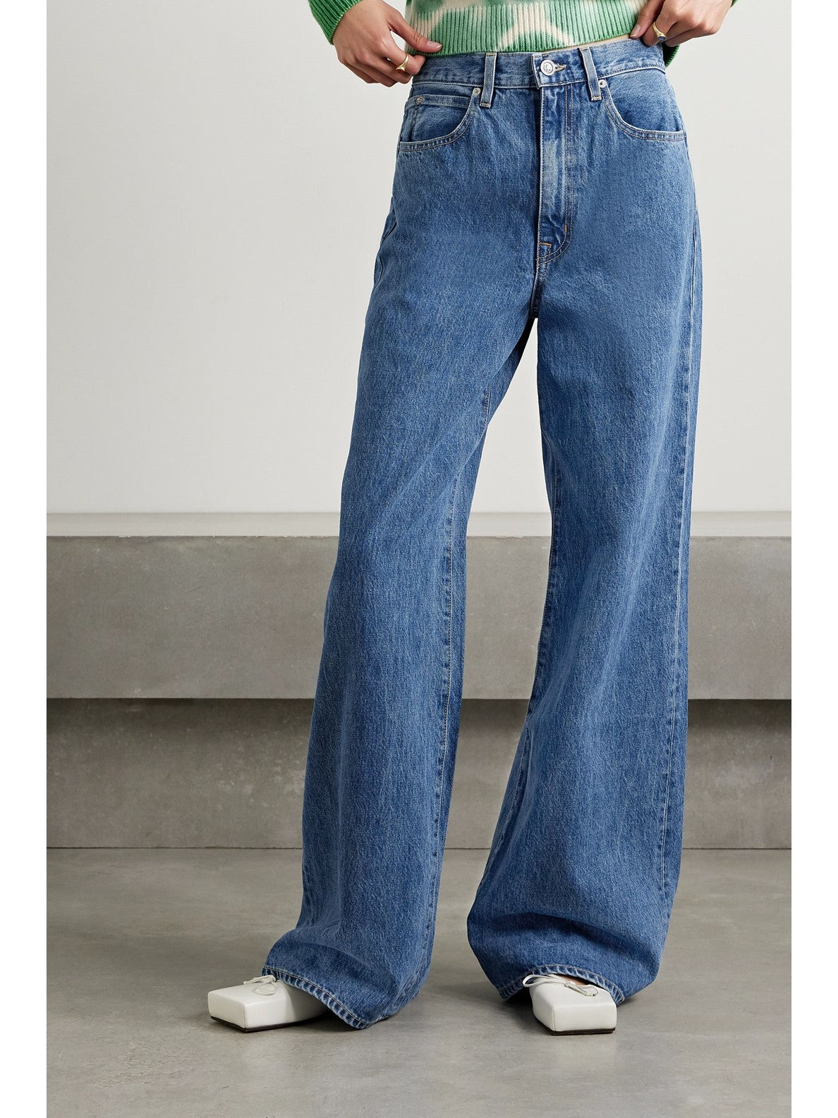 SLVRLAKE Eva Ultra High Rise Wide Leg