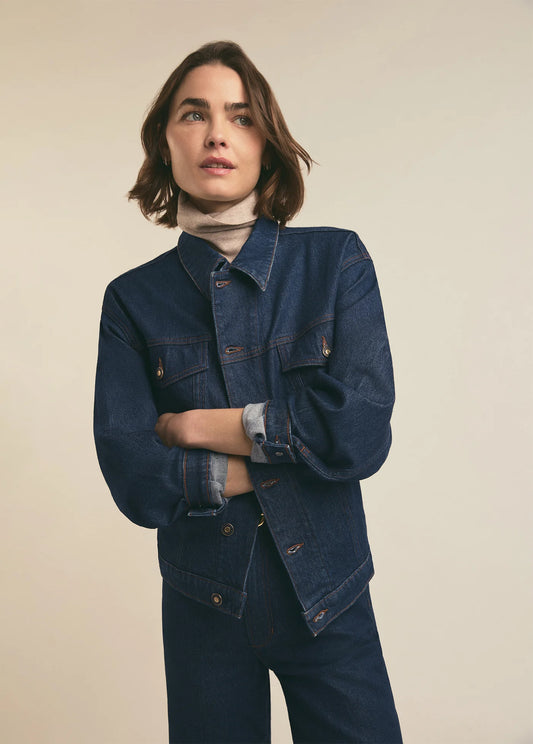 Favorite Daughter Otto Boyfriend Jacket in Pepper