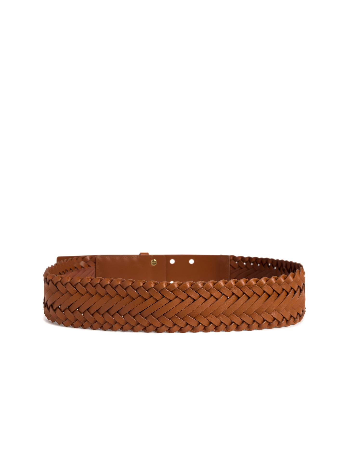 Favorite Daughter Woven waist Belt in Tan