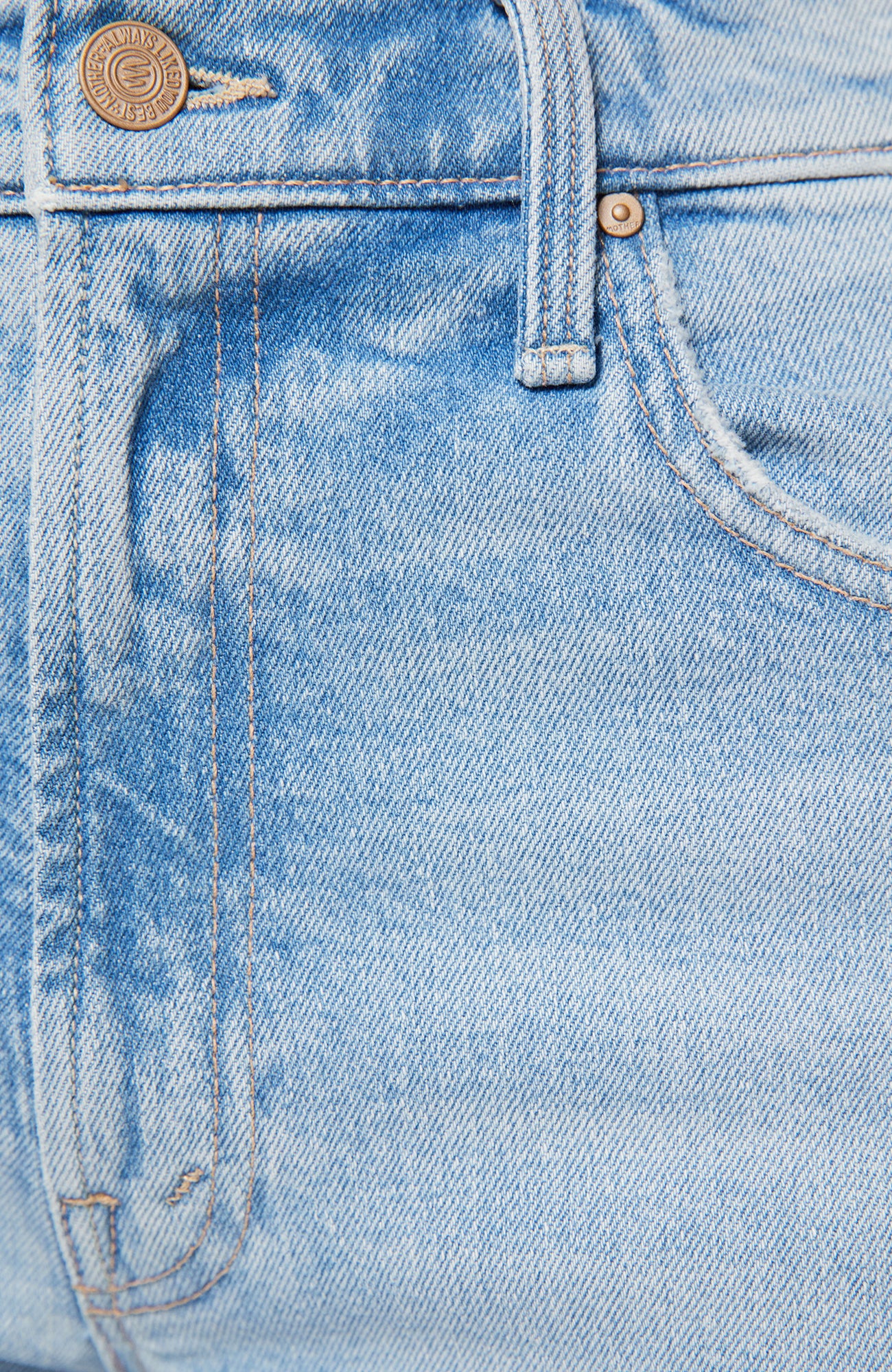 Mother Dodger Ankle Jean in Fringe Benefits