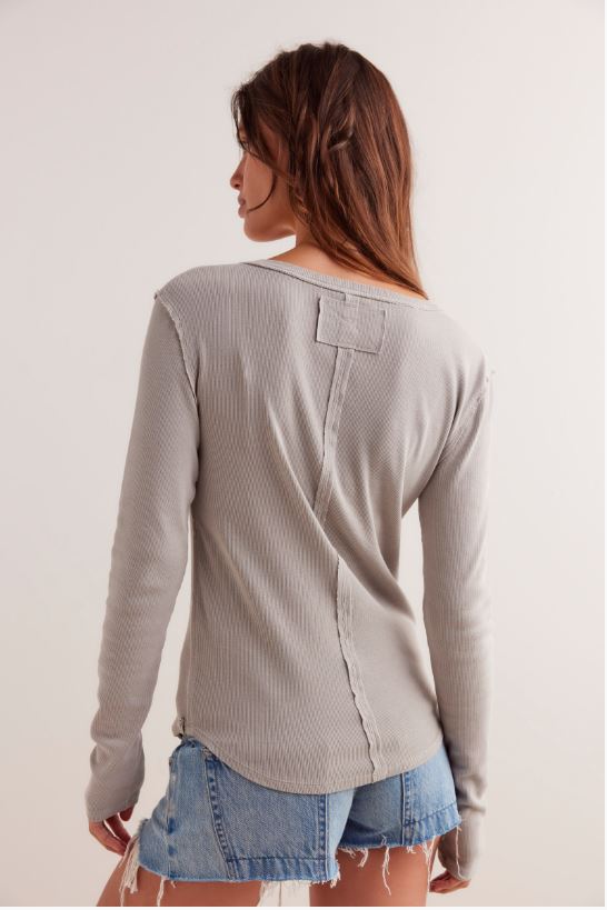 Free People Jamie Henley in Quiet Grey