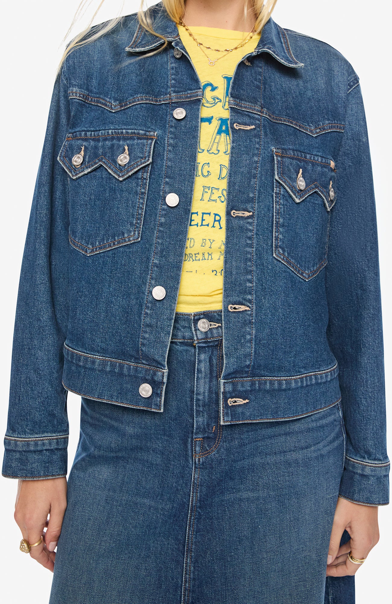 Mother The  Sawtooth Jacket in Bucka-Who?