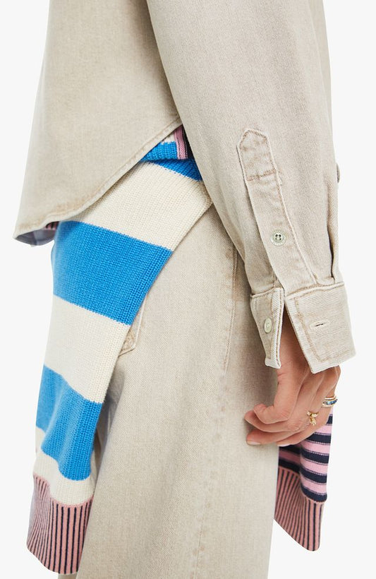 Mother The Honor Roll Shirt in Caramel