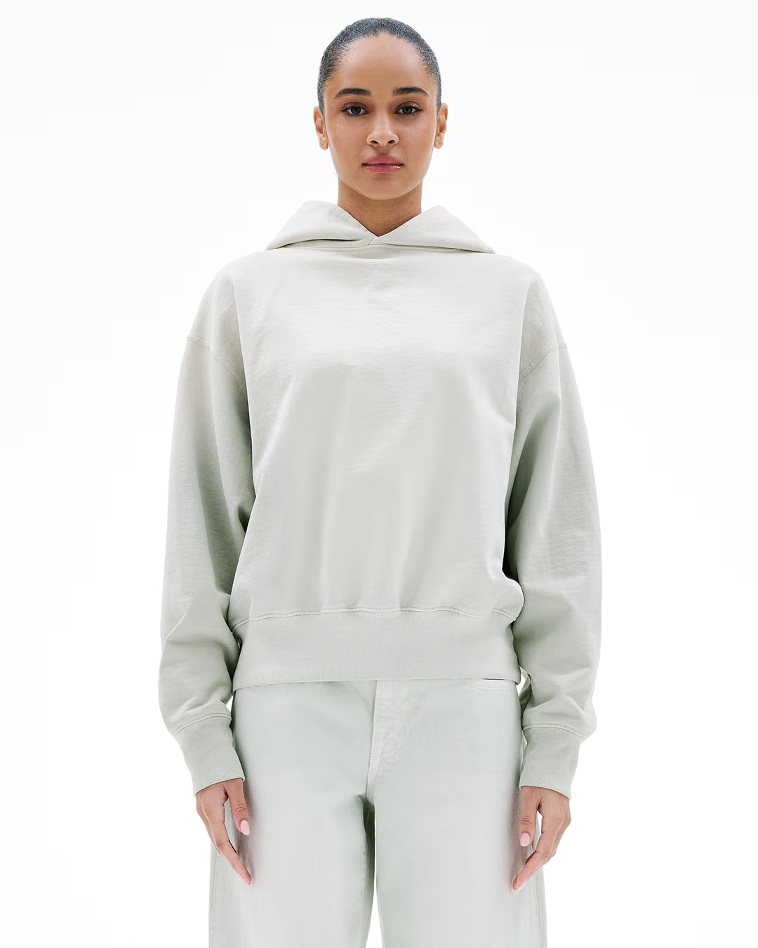 SLVRLAKE Cinch Hoodie in Vintage Aloe