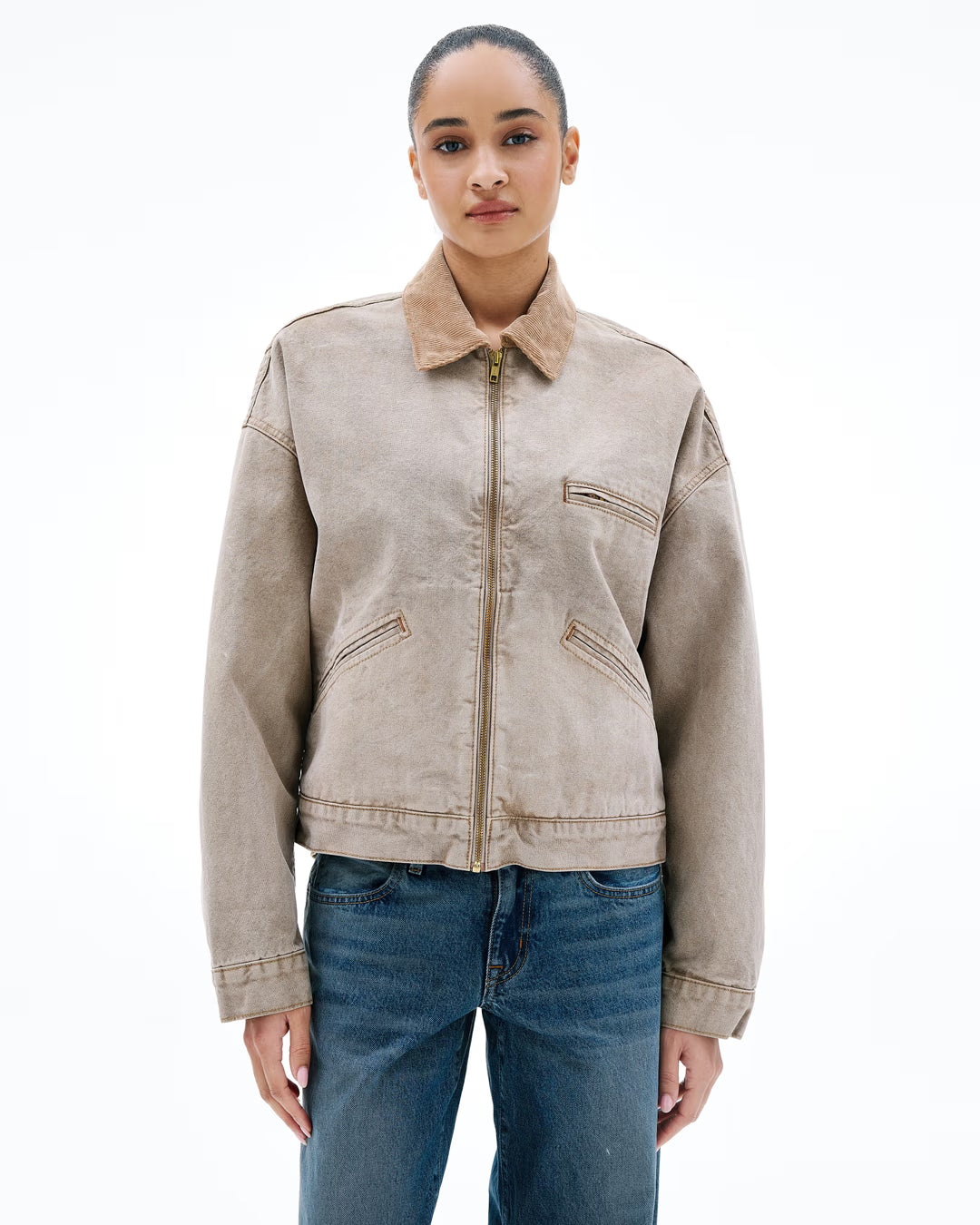 SLVRLAKE Camden Garage Jacket in Sedona