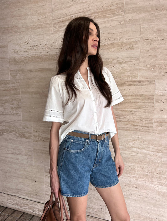 Rails Alanis  Shirt in White