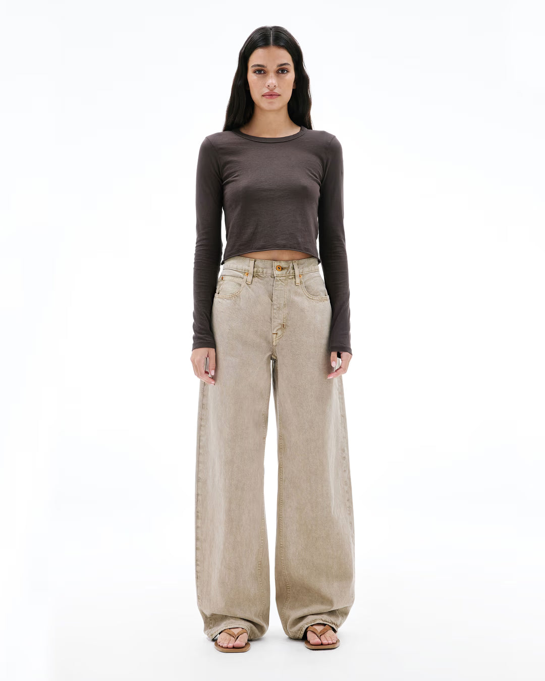 SLVRLAKE Cassie Jean in Driftwood