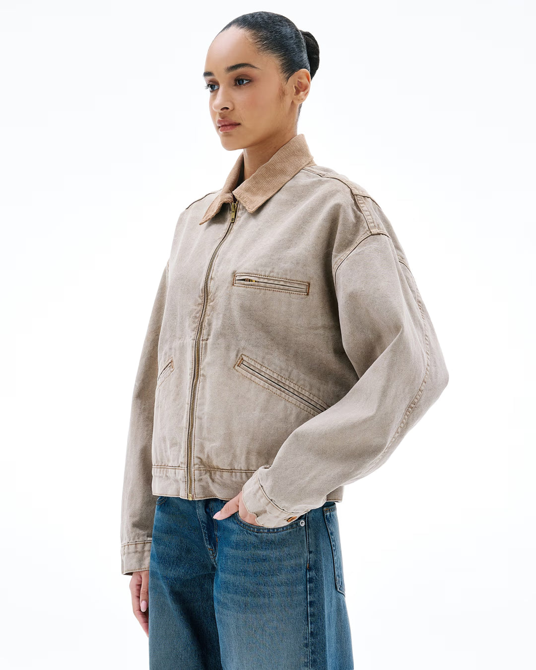 SLVRLAKE Camden Garage Jacket in Sedona