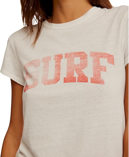 Free People Nova Tee Ivory Combo