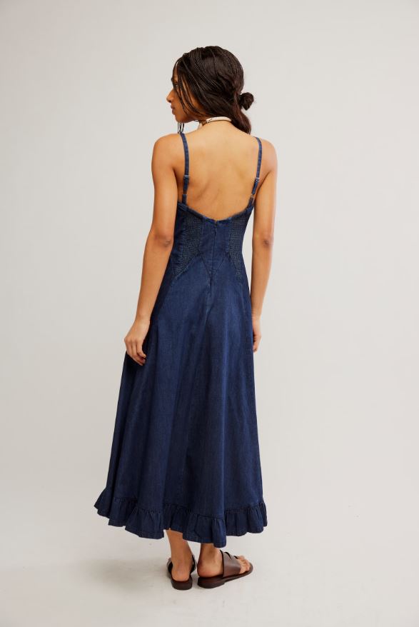 Free People Another Season Midi in Rinse