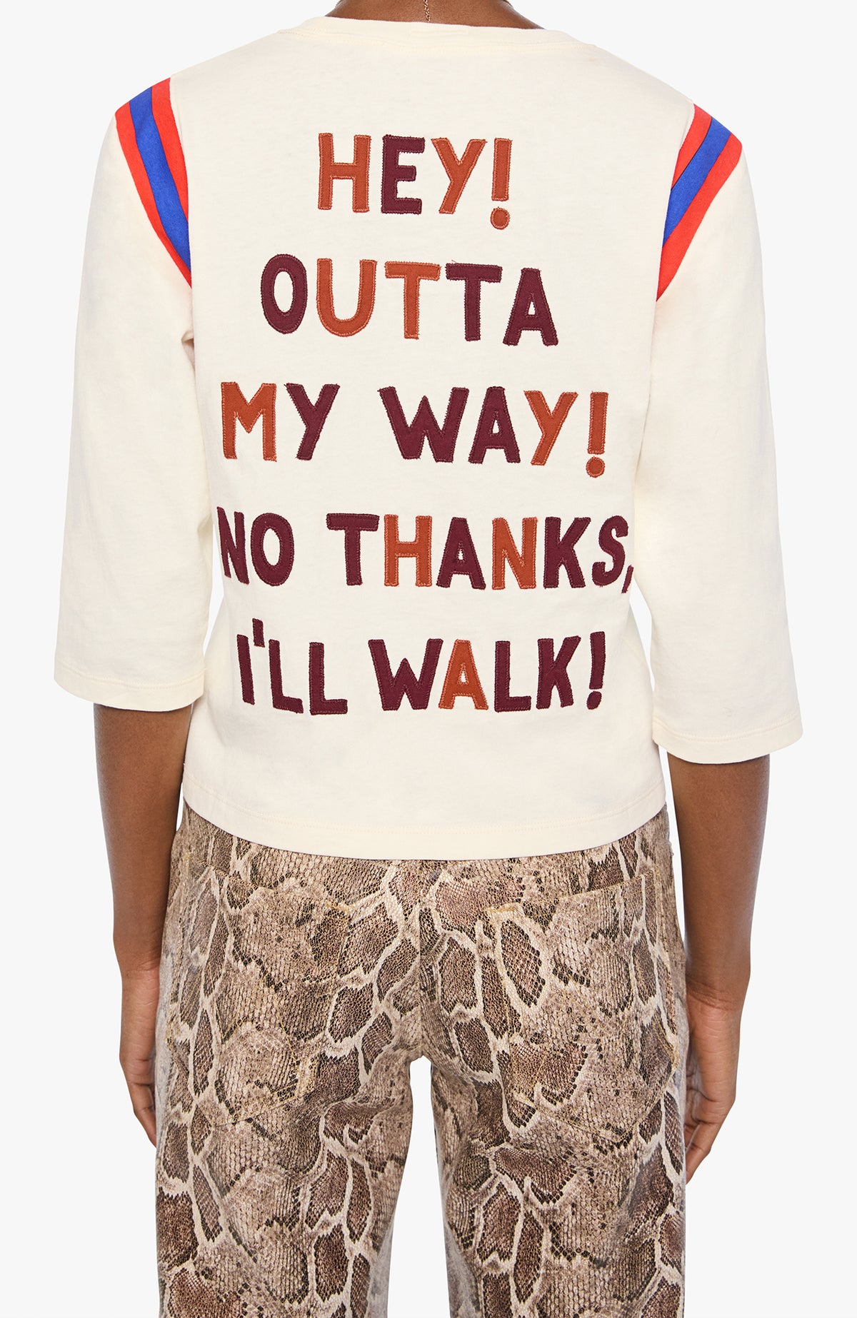 Mother Better Half Sweatshirt in Trail Blazer Vanilla Ice