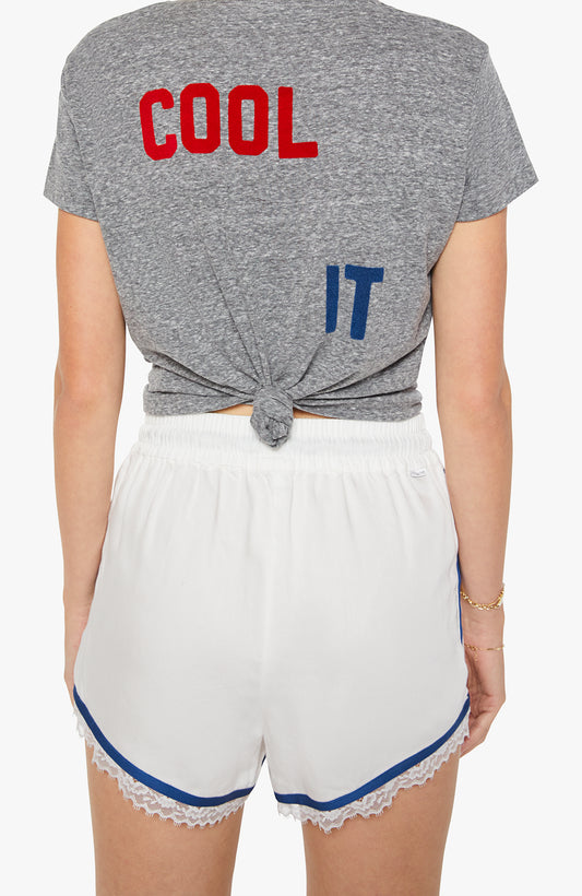 Mother The Boxy Goodie in Heather Grey