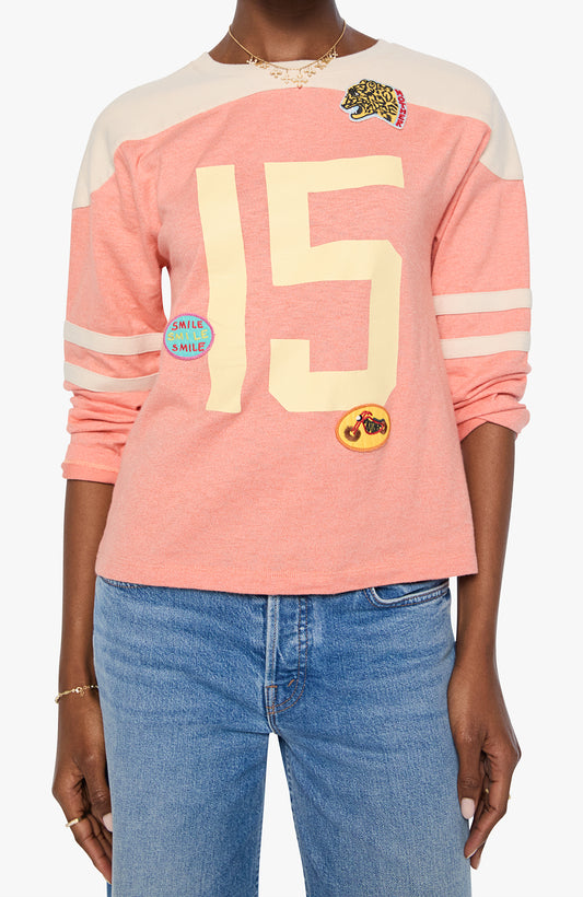 Mother LS Outfielder Catch in Terracotta
