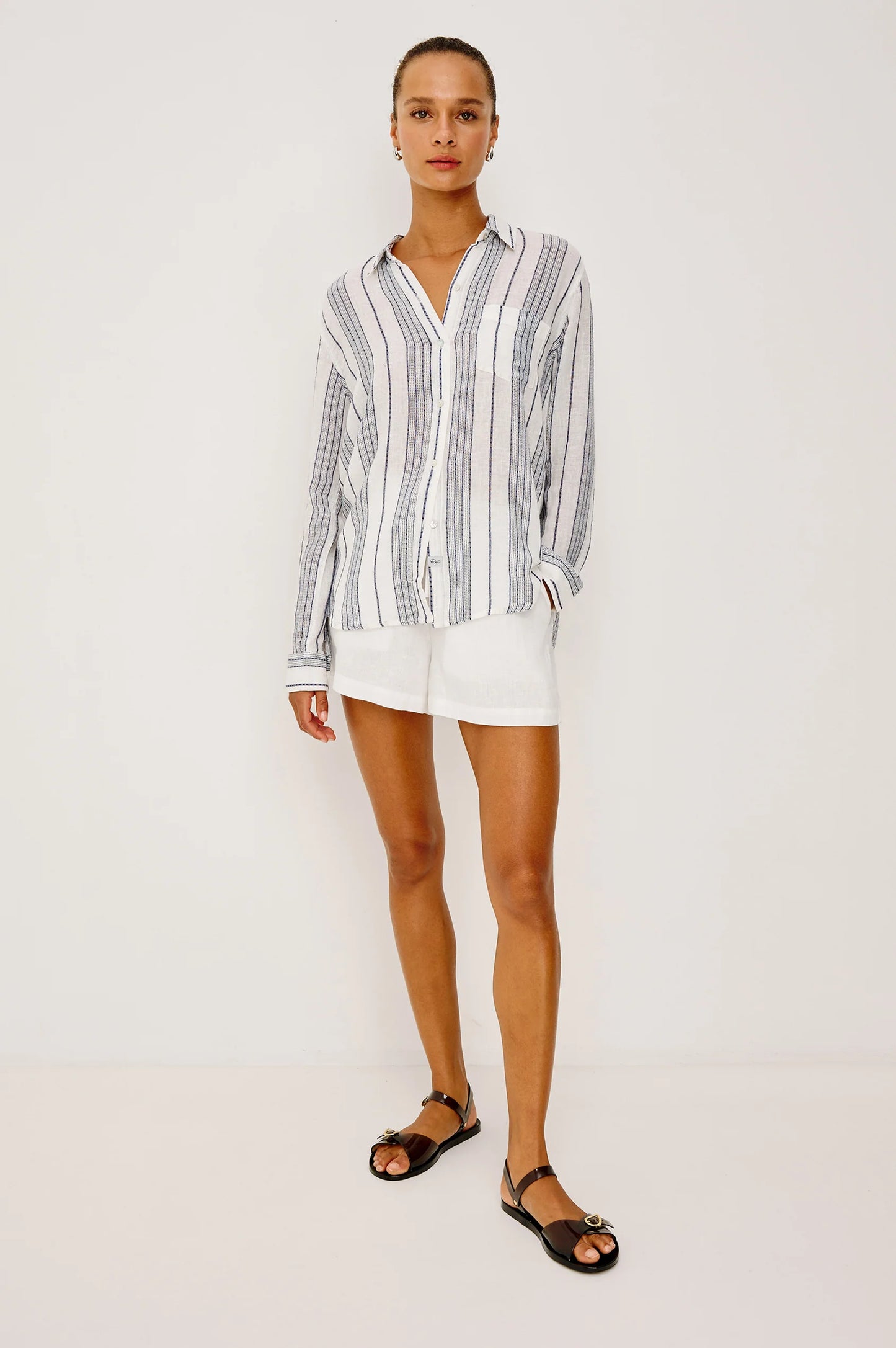 Rails Charli Shirt in Salino Stripe