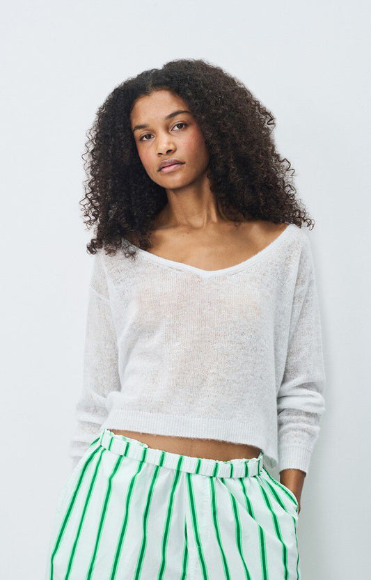 American Vintage V Neck Sweater
