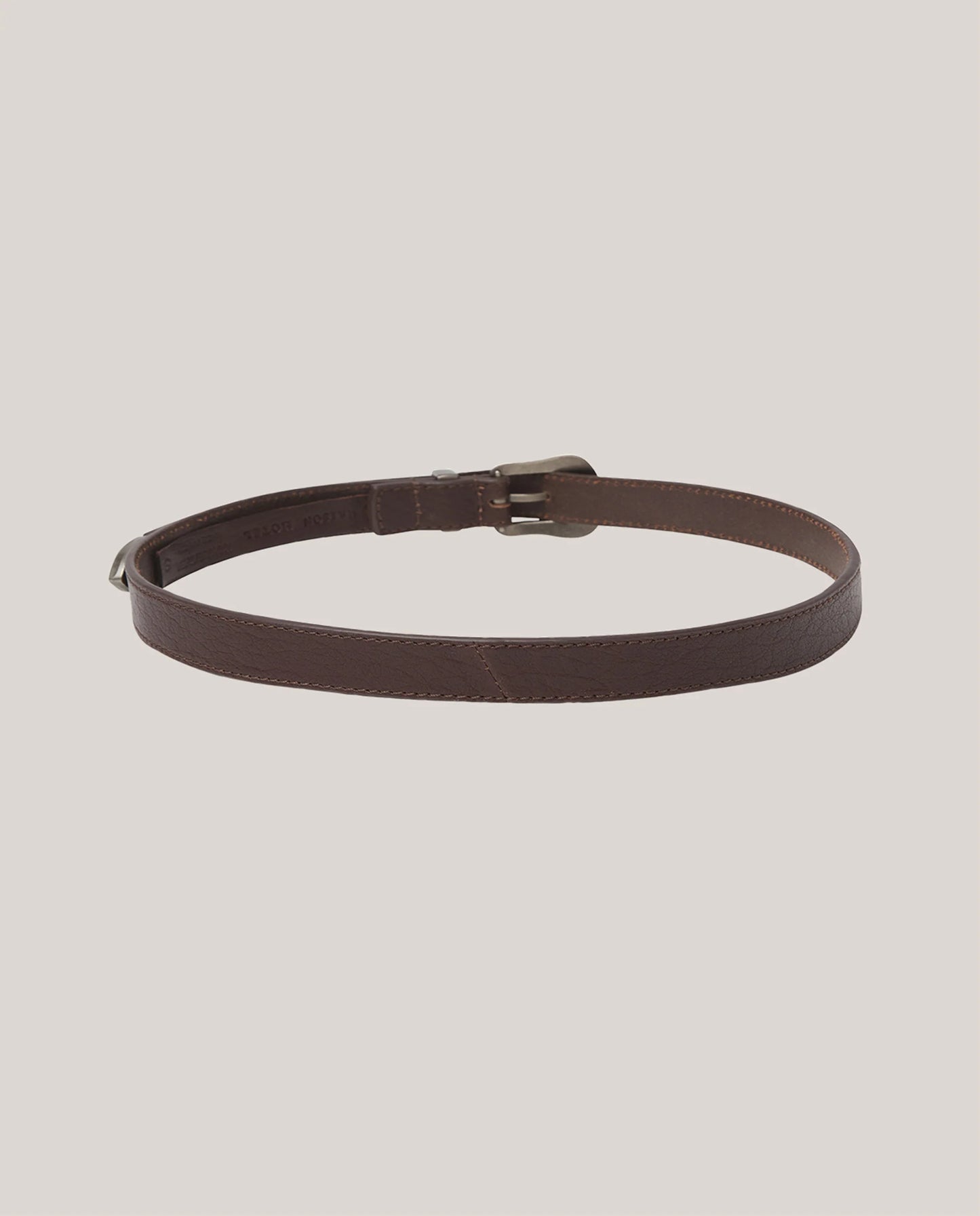 Maison Hotel Dakota Belt in Dark Brown