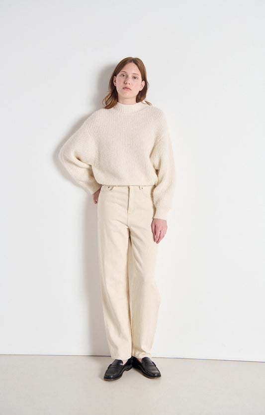 American Vintage Pullover in Mother Of Pearl