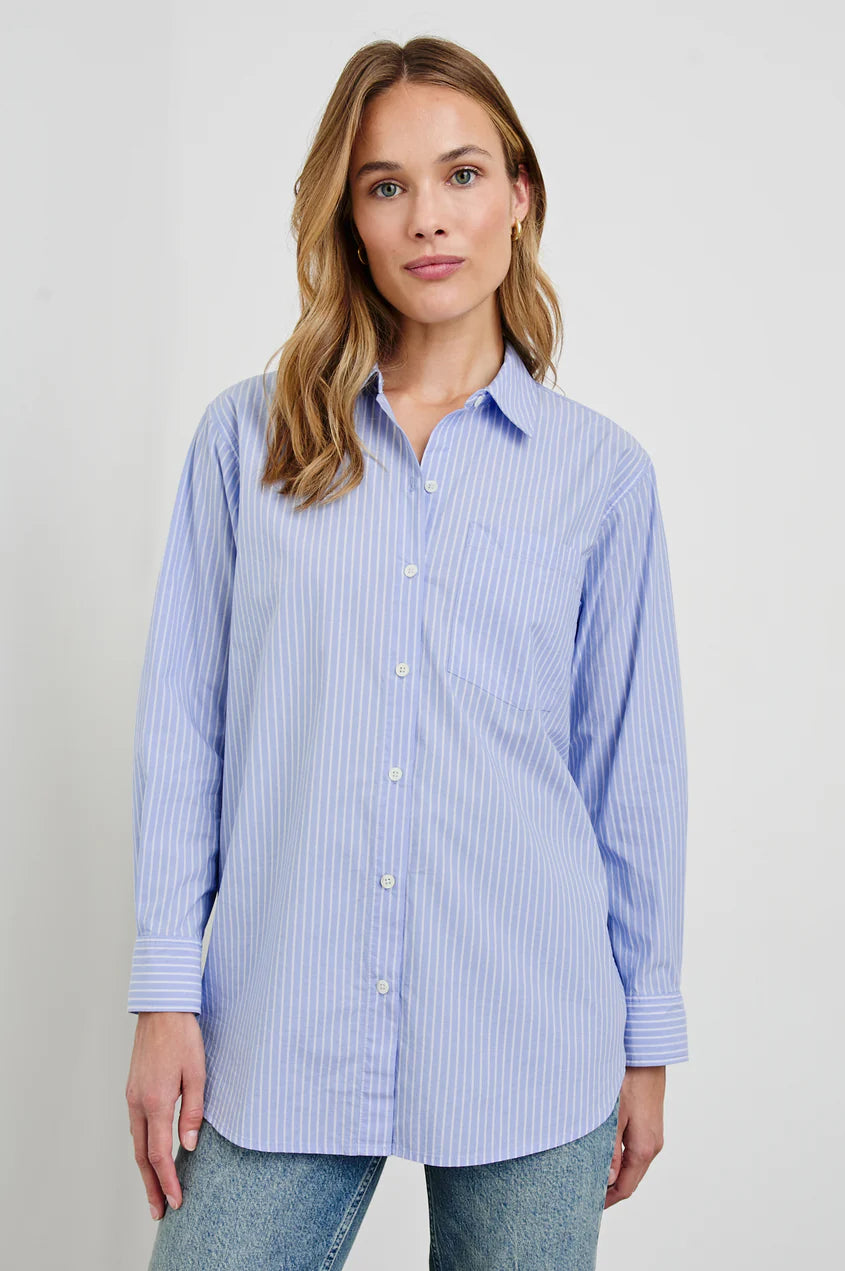 Rails Elsa Shirt Oxford White Stripe