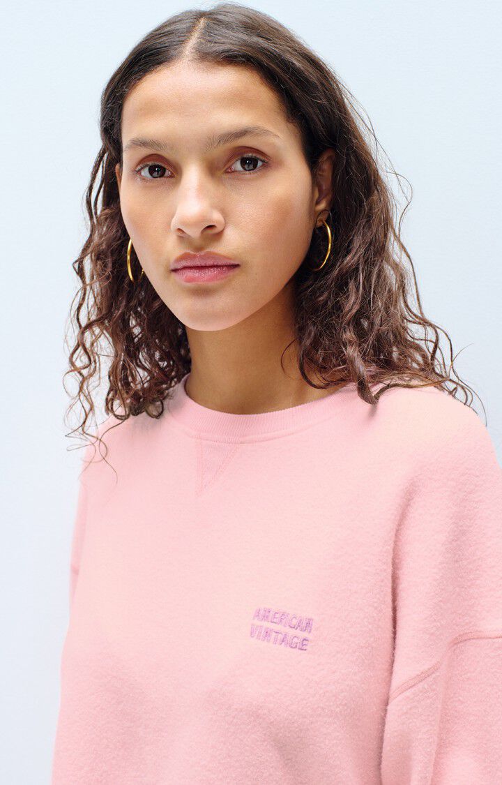 American Vintage Sweater in Cotton Candy Melange