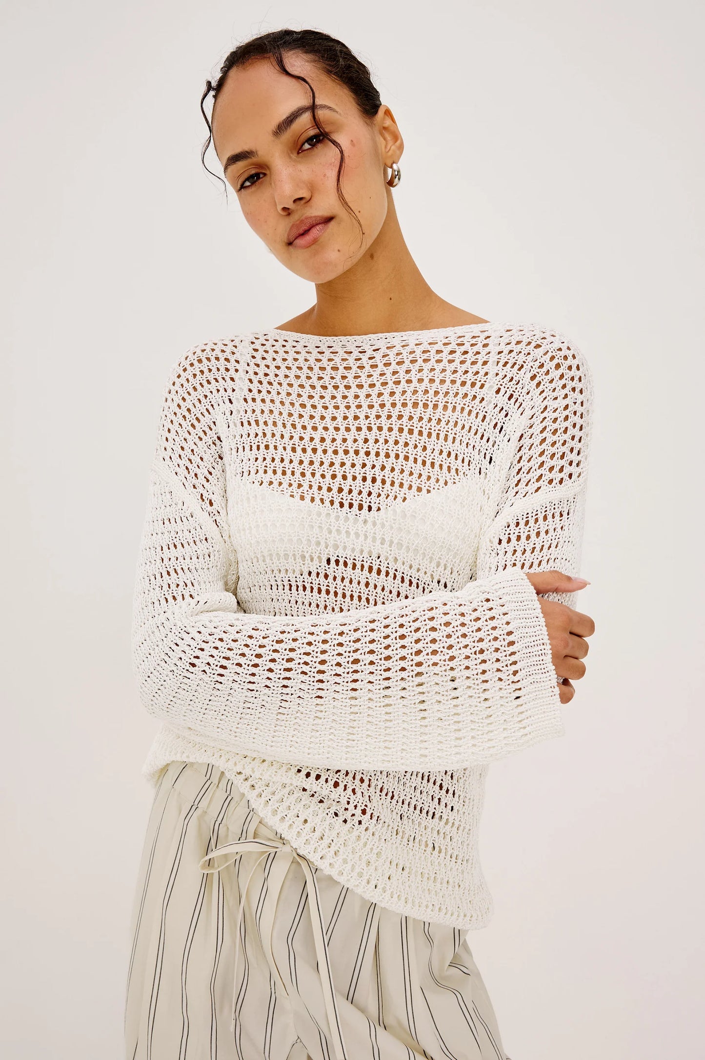 Rails Evangeline Sweater in Ivory