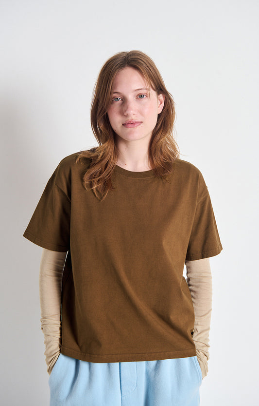 American Vintage Tee in Vintage Chestnut