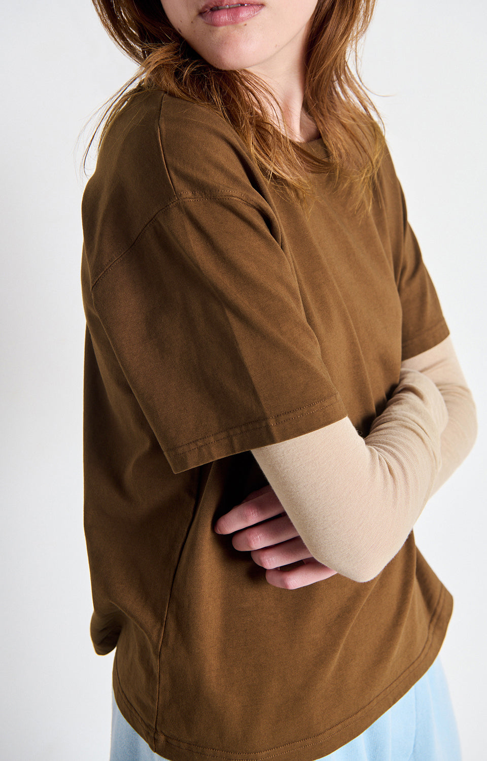 American Vintage Tee in Vintage Chestnut