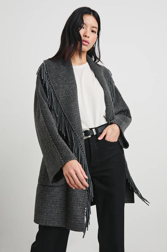 Rails Hugo Jacket Charcoal Check